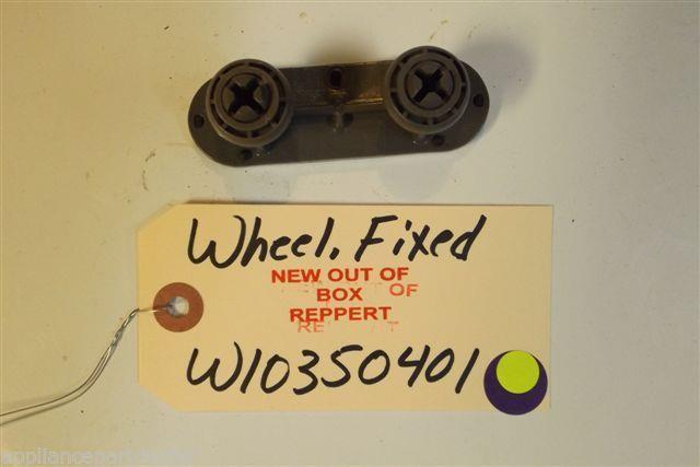 KITCHENAID DISHWASHER W10350401 Mount, Wheel Fixed NEW W/O BOX KITCHENAID DISHWASHER W10350401 Mount, Wheel Fixed NEW W/O BOX